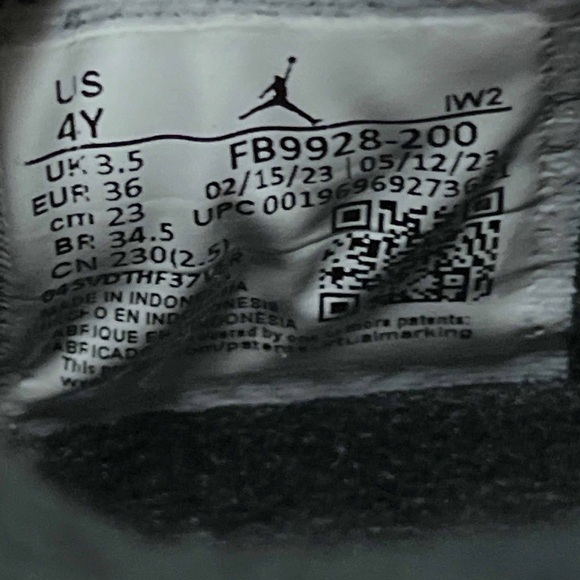 Air Jordan 4 Retro SE Craft GS ‘Olive’ Size 4Y - Picture 6 of 7